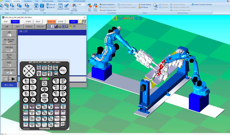 Yaskawa robot cheap simulation software